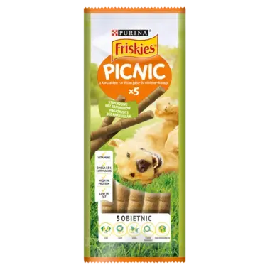 Friskies Picnic Karma dla psów z kurczakiem 42 g (5 sztuk)