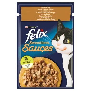 FELIX® Sensations® Sauces z Indykiem w Sosie o smaku Bekonu