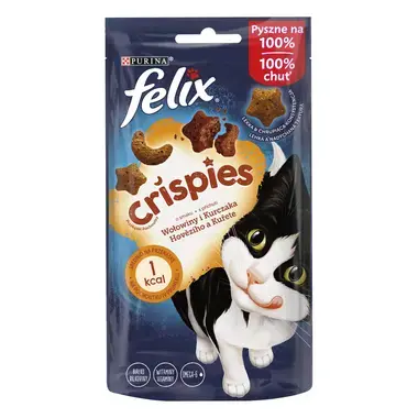 Felix® Crispies o smaku wołowiny i kurczaka