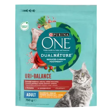 PURINA ONE DUAL NATURE Żurawina Adult Kurczak