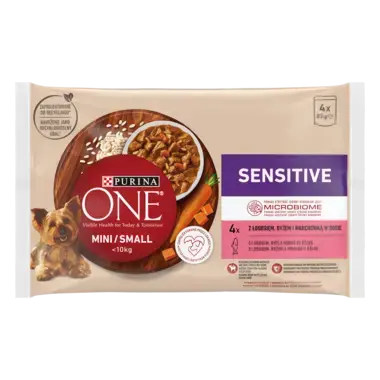 PURINA ONE Mini Sensitive z Łososiem