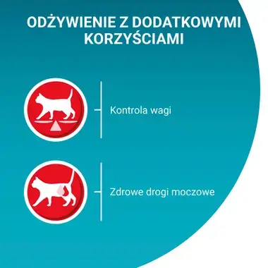 Purina One Sterilcat odżywienie z dodatkowymi korzyściami