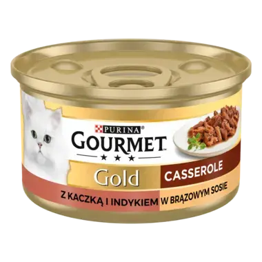 GOURMET® GOLD Casserole z Kaczką i Indykiem