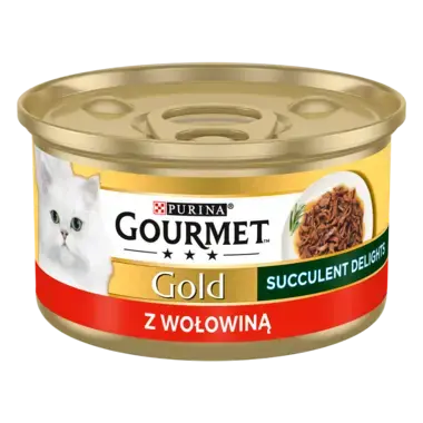 GOURMET™ GOLD Succulent Delights z wołowiną