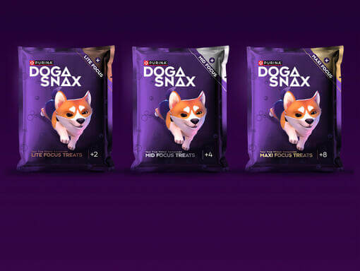 Są trzy rodzaje PURINA DOGASNAX